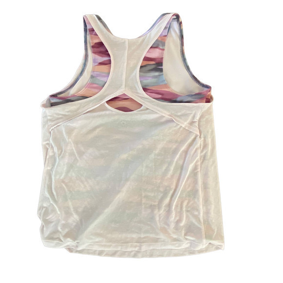 ATHLETA GIRL Double the Fun Tank, Pink and Purple Camo,‎  SZ XXL 16 - Picture 4 of 7